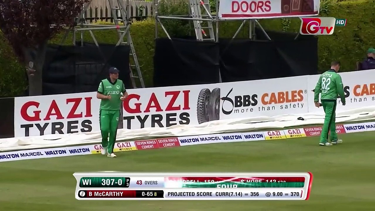 1st Match - Tri Series - Ireland vs Windies - Highlights