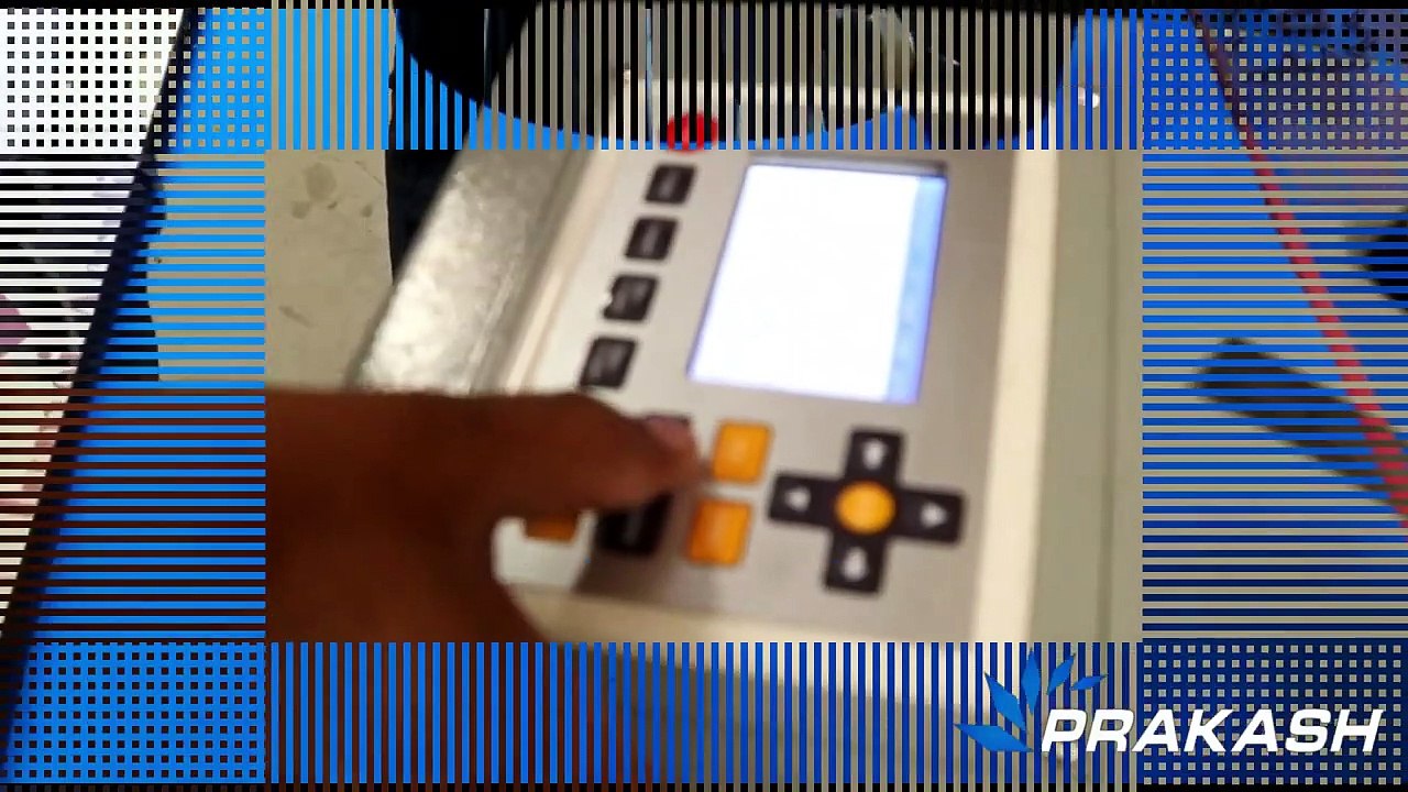 Laser cutting of foam and felt paper by Prakash laser