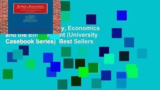 Full version  Energy, Economics and the Environment (University Casebook Series)  Best Sellers