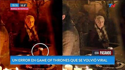 Un error en Game of Thrones que se volvió viral