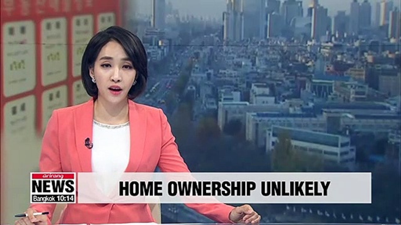 4 out of 10 young Koreans believe they'll never own their own home