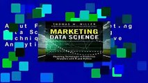 About For Books  Marketing Data Science: Modeling Techniques in Predictive Analytics with R and