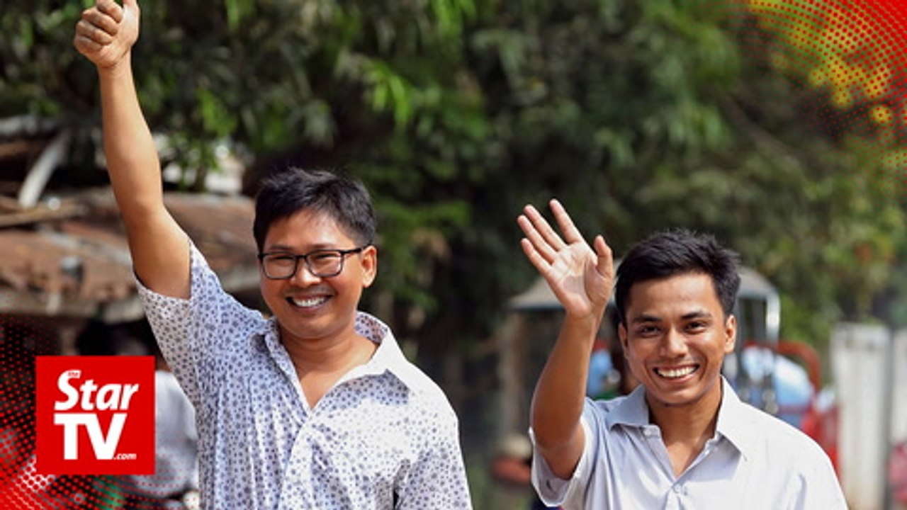 Reuters journalists freed in Myanmar after 511 days behind bars