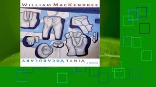 [MOST WISHED]  William MacKendree: Vinyl Vocabulary by William MacKendree