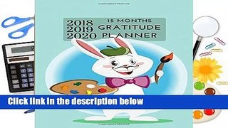 R.E.A.D 2018 2019 2020 15 Months Gratitude Daily Planner: Small Mini Calendar To Fit Purse