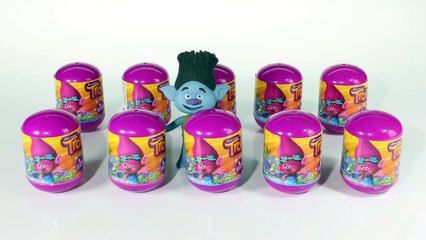 TROLL SURPRISE EGGS UNBOXING ❤ PLAY DOH CARTOONS FOR KIDS