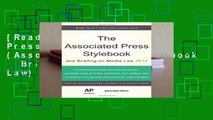 [Read] The Associated Press Stylebook 2013 (Associated Press Stylebook   Briefing on Media Law)