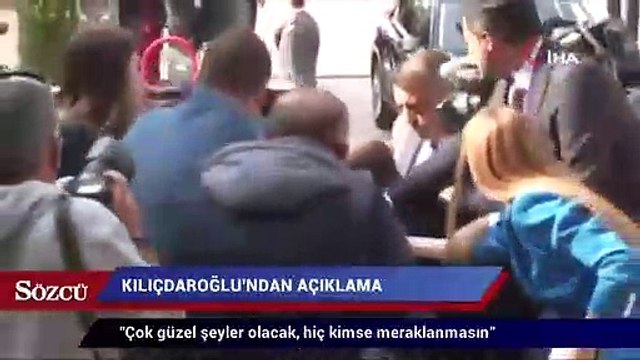 CHP lideri Kemal Kılıçdaroğlu: Çok güzel şeyler olacak, hiç kimse meraklanmasın