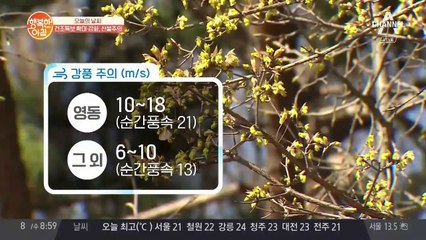[날씨] 어버이날 큰 일교차 '감기 조심하세요~!' (ft. 건조 특보)