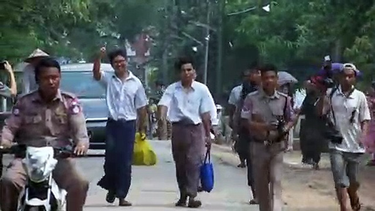Reuters-Journalisten aus Haft in Myanmar entlassen