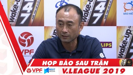 HLV Lee Tae Hoon: "Đây chưa phải trận đấu tốt nhất của HAGL" | VPF Media