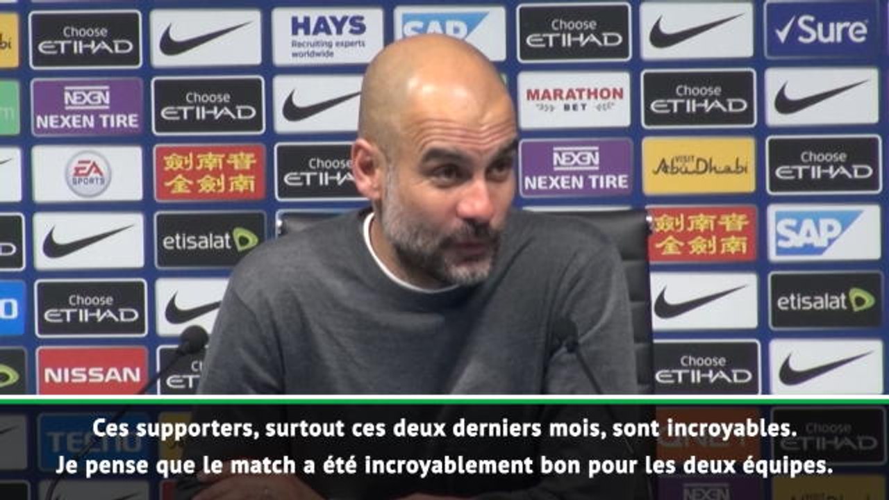 37e j. - Guardiola : "Encore un match !"