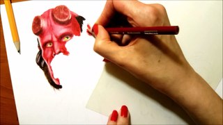 Drawing  Hellboy