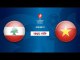 FULL | U19 LI-BĂNG vs U19 VIỆT NAM | Vòng loại 2 giải bóng đá U19 nữ châu Á 2019 | VFF Channel