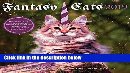 R.E.A.D Fantasy Cats 2019: 16-Month Calendar - September 2018 through December 2019 (Calendars