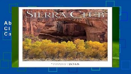 About For Books  Sierra Club Wilderness 2018 Calendar  Review