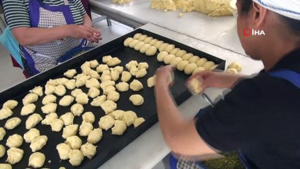 Ramazan'da sofraların vazgeçilmez tatlısı:'Kerebiç'