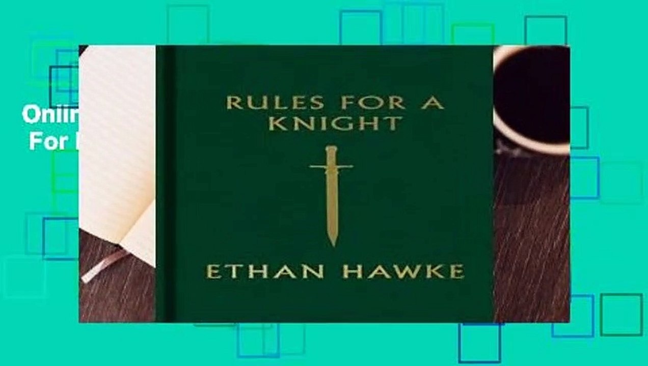 Online Rules for a Knight  For Full