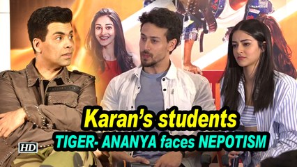 Karan’s NEW students TIGER & ANANYA face NEPOTISM