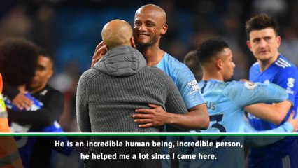 We'll decide at the end of the season - Guardiola on new Kompany contract