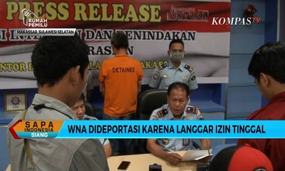 Langgar Izin Tinggal Untuk Berjualan Obat, WN Tiongkok Dideportasi