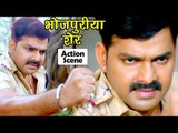 Pawan Singh भोजपुरिया शेर का धमाकेदार मारधाड़ - Lootere - Bhojpuri Movie Action Scene 2018
