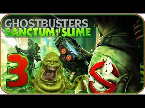 Ghostbusters: Sanctum of Slime Walkthrough Part 3 (PS3, X360, PC) Level 3 : River of Ooze