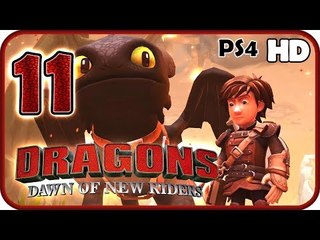 DreamWorks Dragons Dawn of New Riders Walkthrough Part 11 (PS4, Switch, XB1) Ending