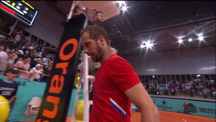 Madrid - La balle de match de Gasquet contre Davidovich Fokina