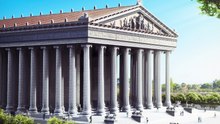 Así sería el Templo de Artemisa en Éfeso  si no se hubiera destruido