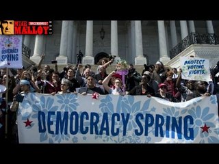 Democracy Spring: Thousands Descend on US Capitol, Over 400 Arrested