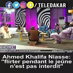 "Flirter pendant le jeûne n'est pas interdit"