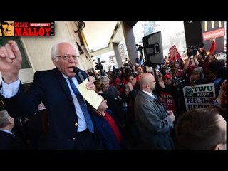 Hillary Takes Verizon Money While Bernie Backs Striking Workers