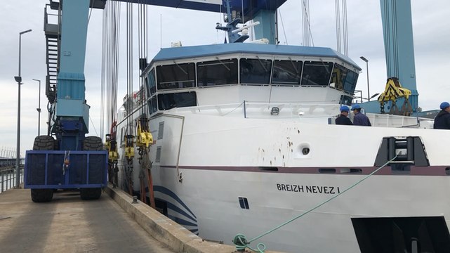 Le Breizh Nevez 1 a été remis à l’eau ce mardi 7 mai