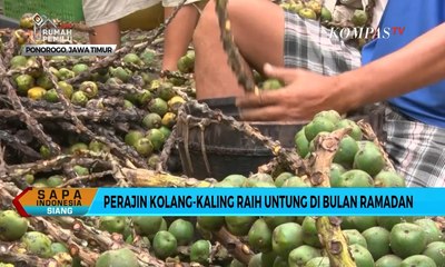Berkah Ramadan! Perajin Kolang-Kaling Raih Untung