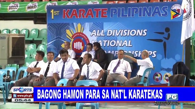 Bagong hamon para sa nat'l karatekas