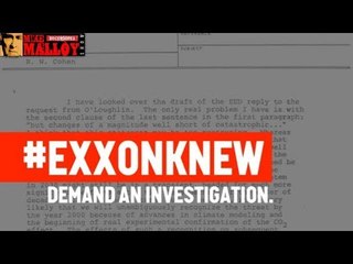 Exxon Knew About Climate Change Almost 40 Years Ago