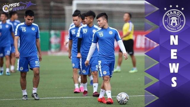 Buổi tập rất quan trọng của CLB Hà Nội trên đất Campuchia chuẩn bị cho trận đấu với Naga World