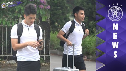 CLB Hà Nội có mặt tại Campuchia, sẵn sàng chinh phục Naga World ngay tại The Olympic Stadium