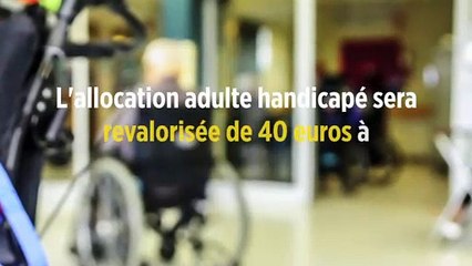 L'allocation adulte handicapé sera revalorisée de 40 euros à l'automne