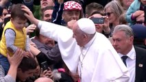 Papa, 'Makedonya Meydanı'nda halka seslendi - ÜSKÜP