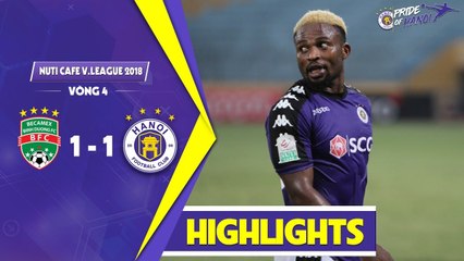 Highlights | B.BD 1-1 Hà Nội |V.League 2018| Mảnh đất "đi dễ khó về" với đội bóng Thủ đô | HANOI FC