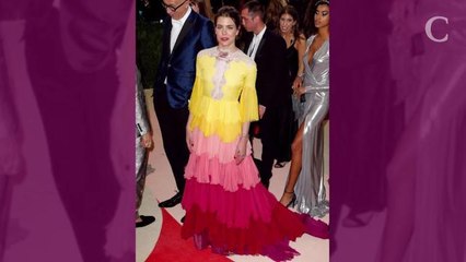 PHOTOS. Met Gala 2019 : Charlotte Casiraghi, étincelante dans une robe noire pailletée Yves Saint-Laurent