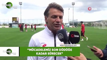 Tamer Tuna: "Mücadelemiz son düdüğe kadar sürecek"