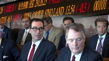 美, 中에 관세인상 압박...무역협상 신경전 최고조 / YTN