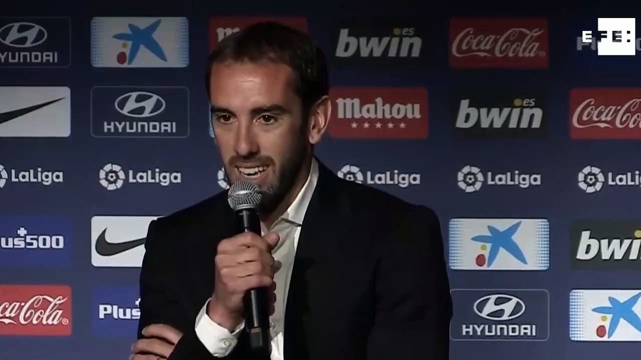 Les larmes de Diego Godin pour annonce son départ de l'Atlético