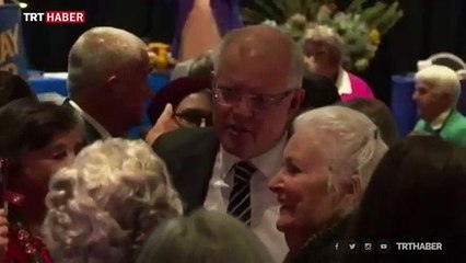 Avustralya Başbakanı Morrison'a yumurtalı saldırı