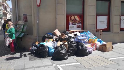 Huelga de basura en El Puerto (Cádiz)