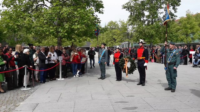 Homenaje de la Guardia Civil en Pamplona a las víctimas de ETA