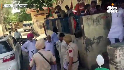 अनिल विज ने ग्रामीणों को कहे अपशब्द